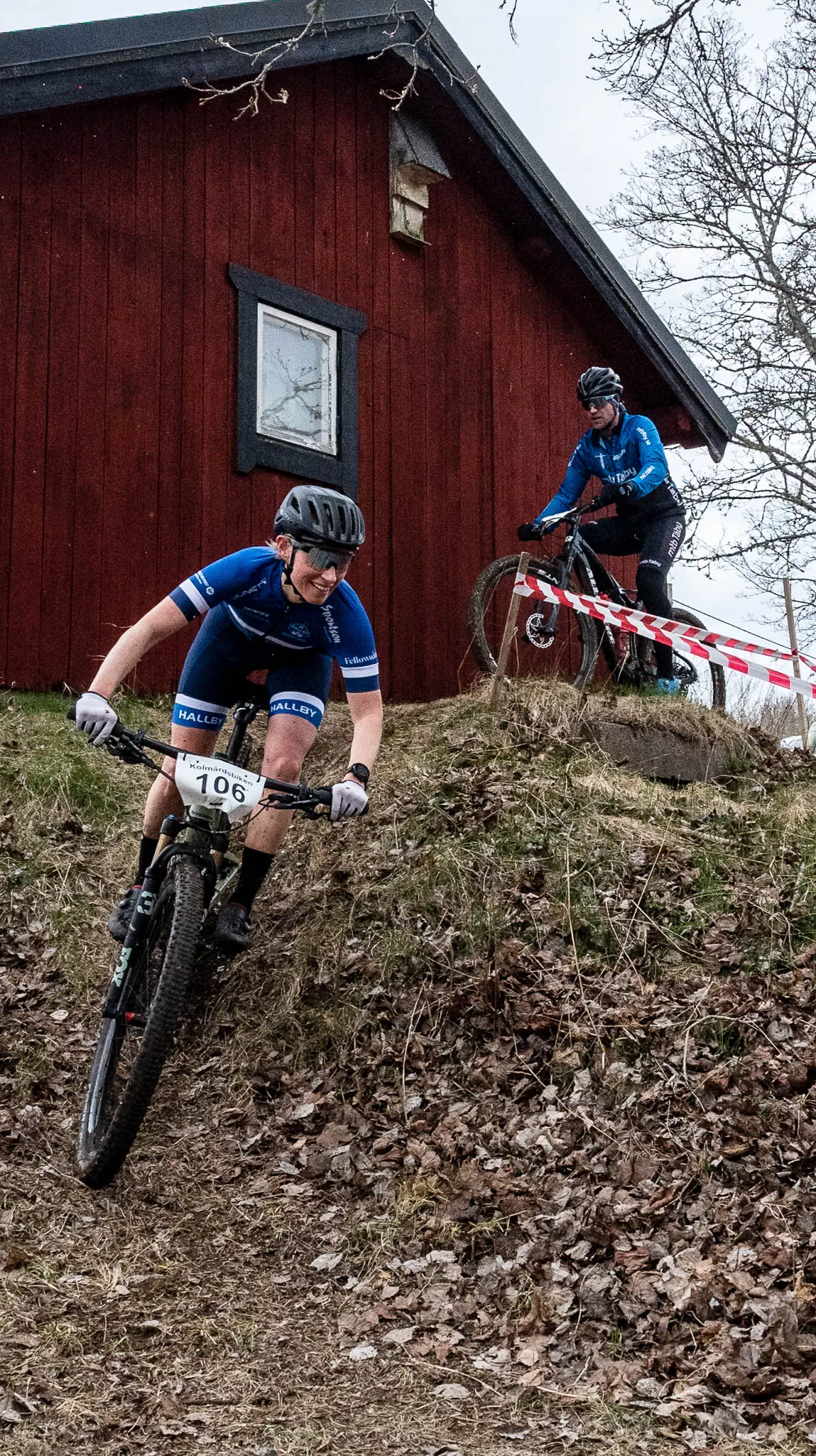 Mtb cyklist på Kolmårdsbiken