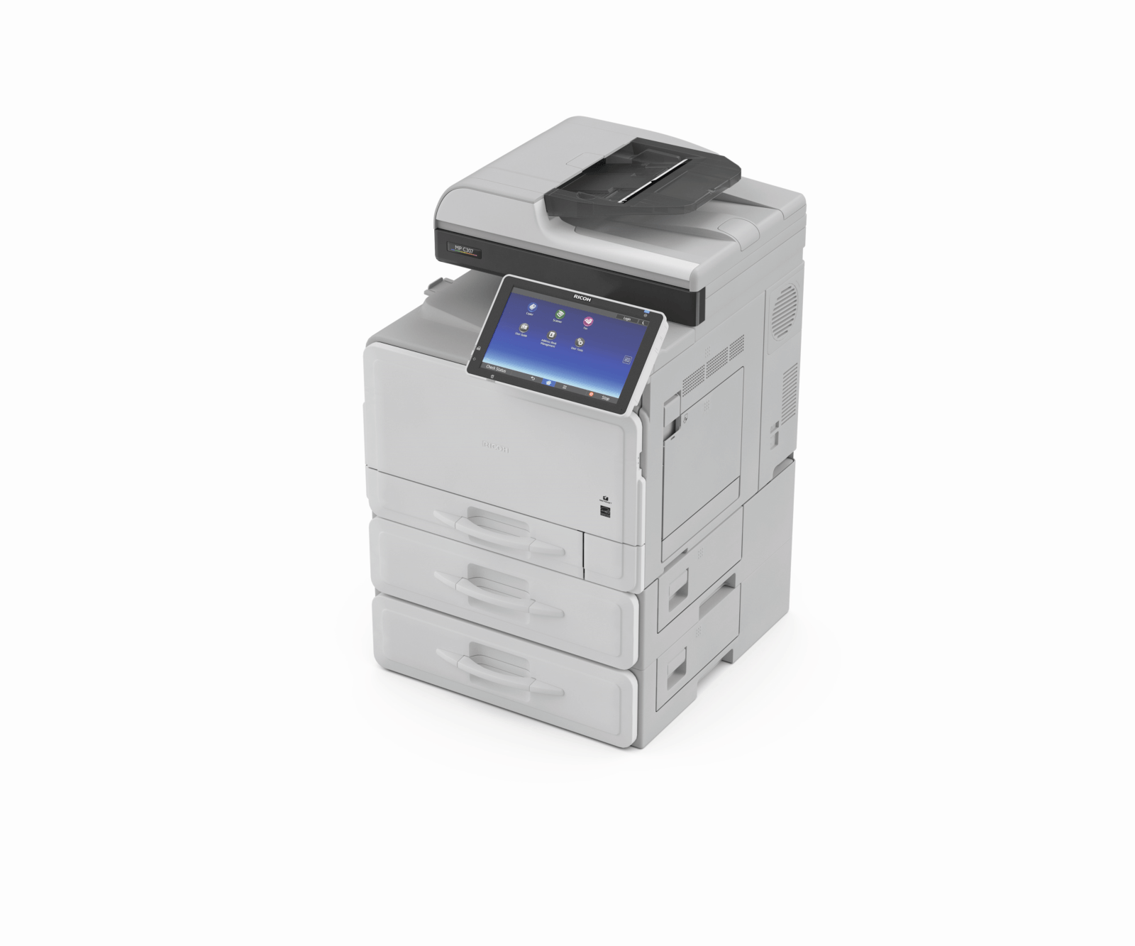 stampante multifunzione da ufficio con schermo LCD