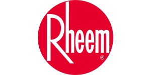 Air Rescue Heating & Cooling | a red circle with the word rheem on it