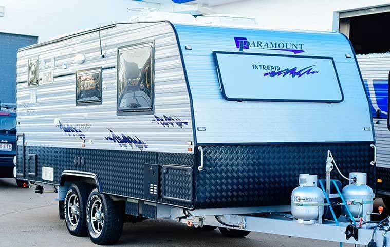 A Newly Build Caravan Exterior | Hervey Bay, Qld | Best’s Caravan Services