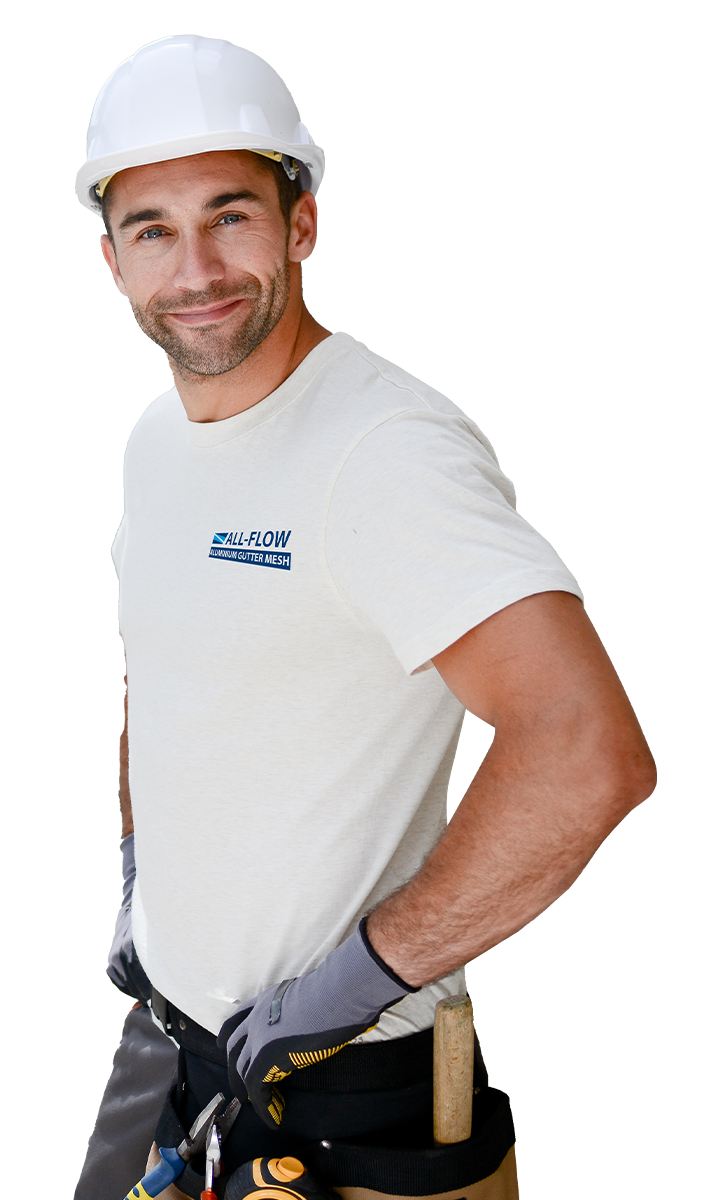 Tile Roof Gutter Guard KIT for Terracotta Tiles Roof (Expanded Mesh)