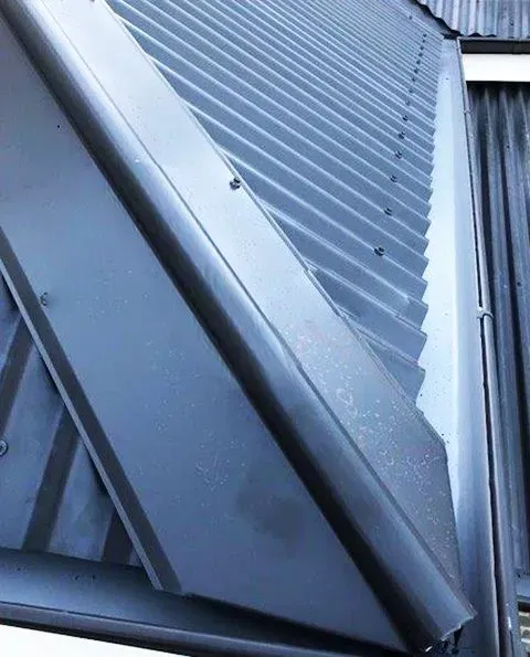 before gutter protection has been installed