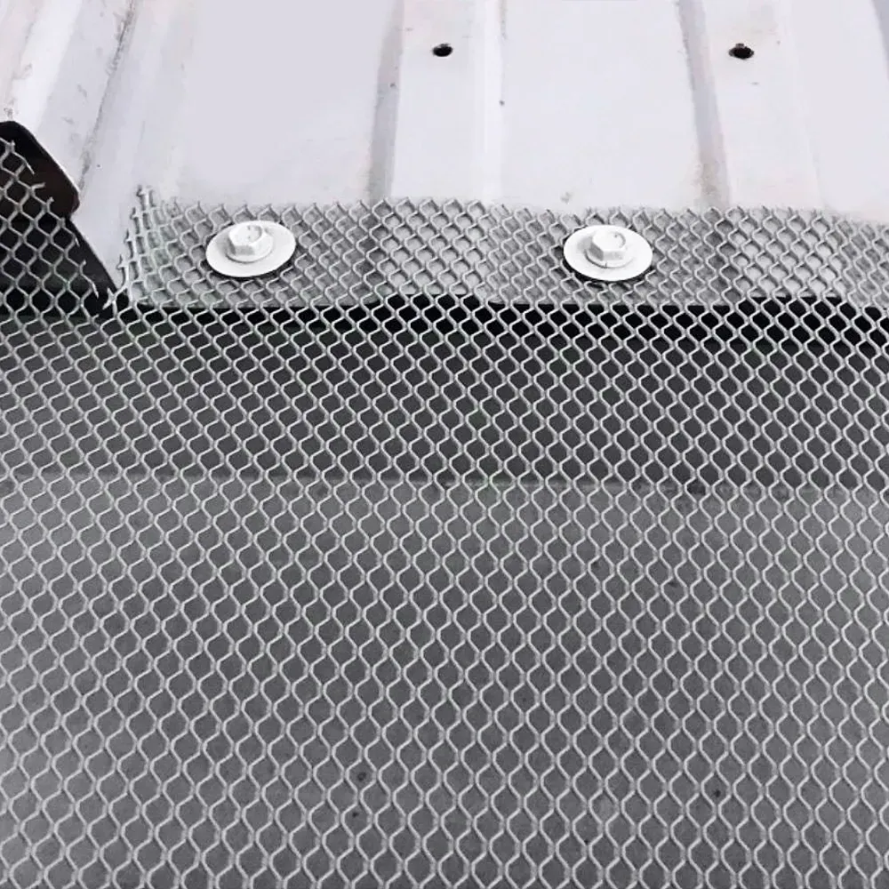 gutter guard for Klip-Lok metal roof