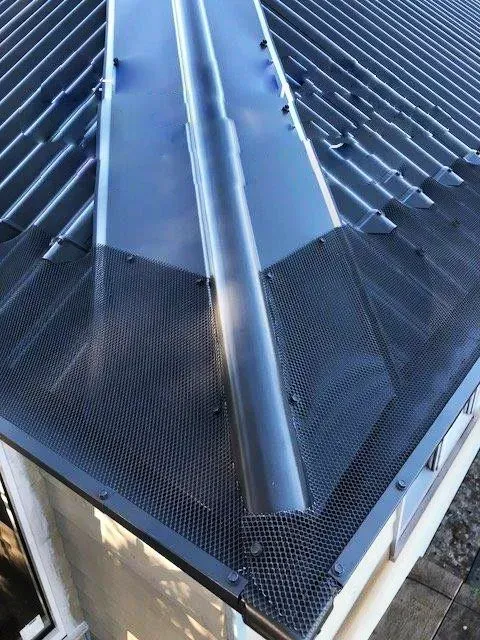 gutter guards for metal roofing