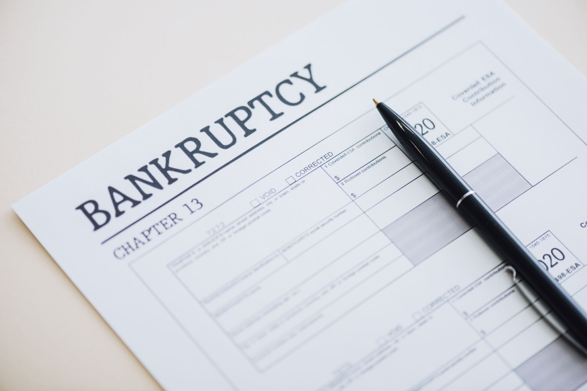 Filing For Chapter 7 Bankruptcy