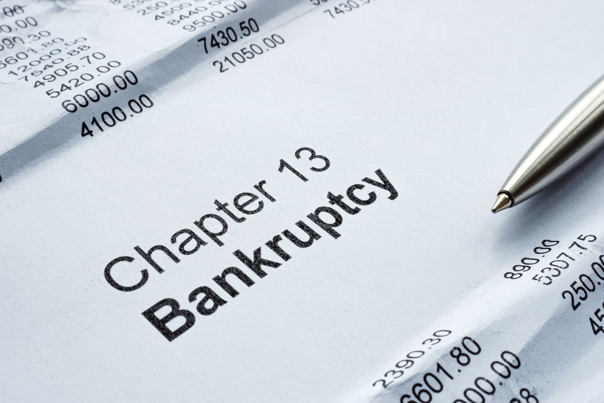 Chapter 13 Bankruptcy