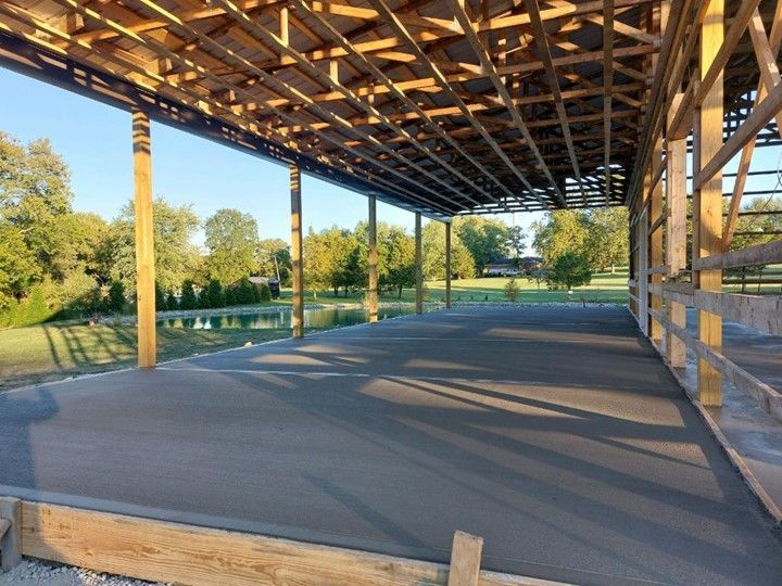 Picture Of Concrete Floor - Lebanon, OH - J Young Concrete & Excavating Construction
