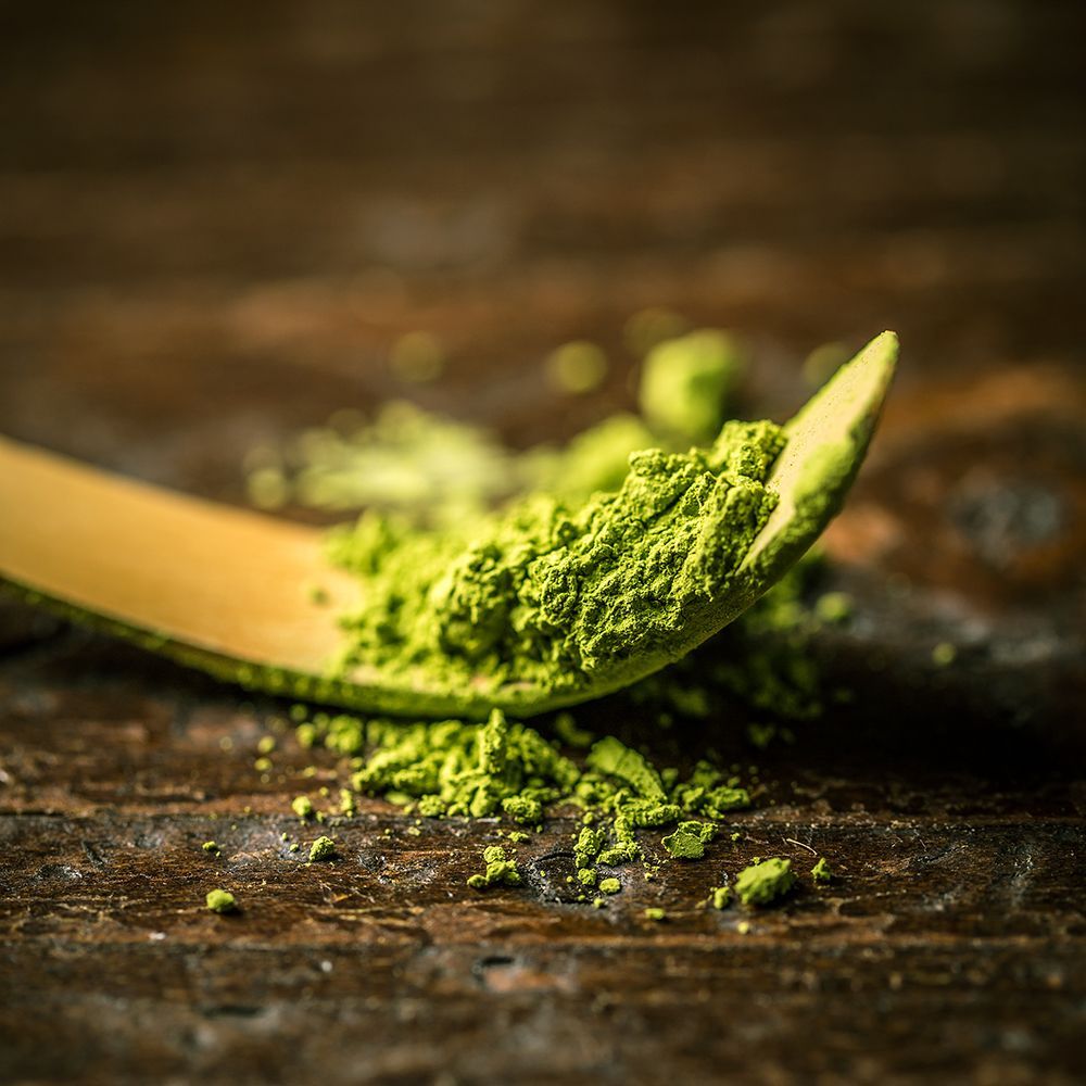 Ceremonial Grade green mactha tube