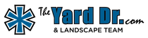 A logo for the yard dr.com and landscape team