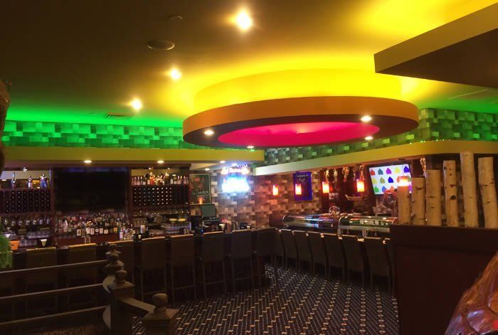 Fuji Sushi & Hibachi bar area