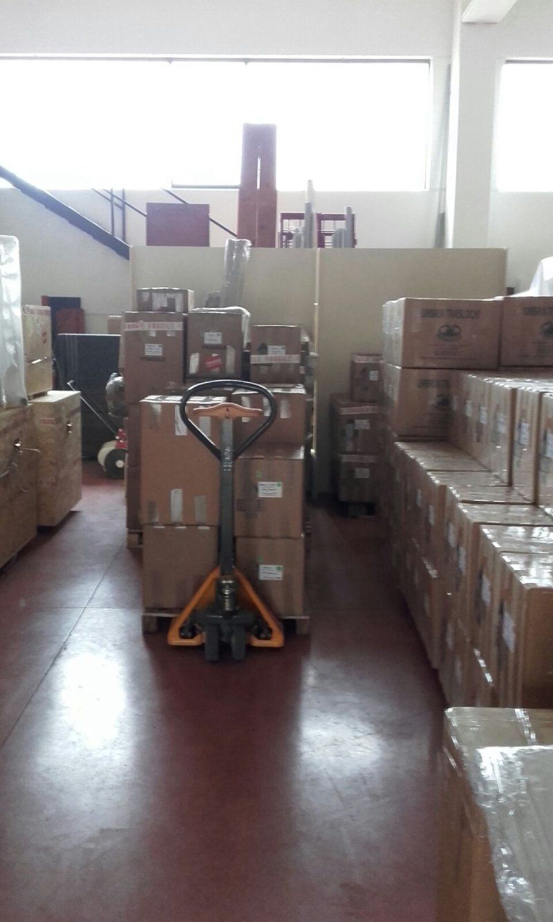 magazzino per il deposito merci