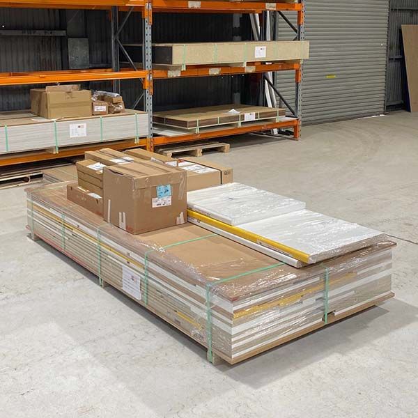 Bevelled Edges on cabinet doors and drawers from Smart Cut Ballarat