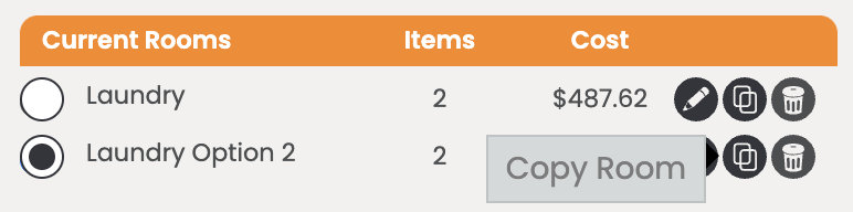 Custom drawer sizes, shelf placement, finger pull cut outs, complex vinyl profiles, benchtops with instant pricing for all.