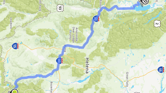 Yellowstone MT to Elmo MT — Kalispell, MT — Kalispell Structural Moving Inc.