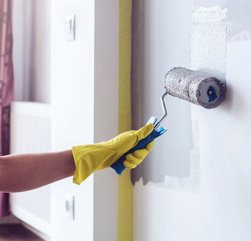 Residential painting — Paint roller in Whitewater, WI Residential painting — Paint roller in Whitewater, WI