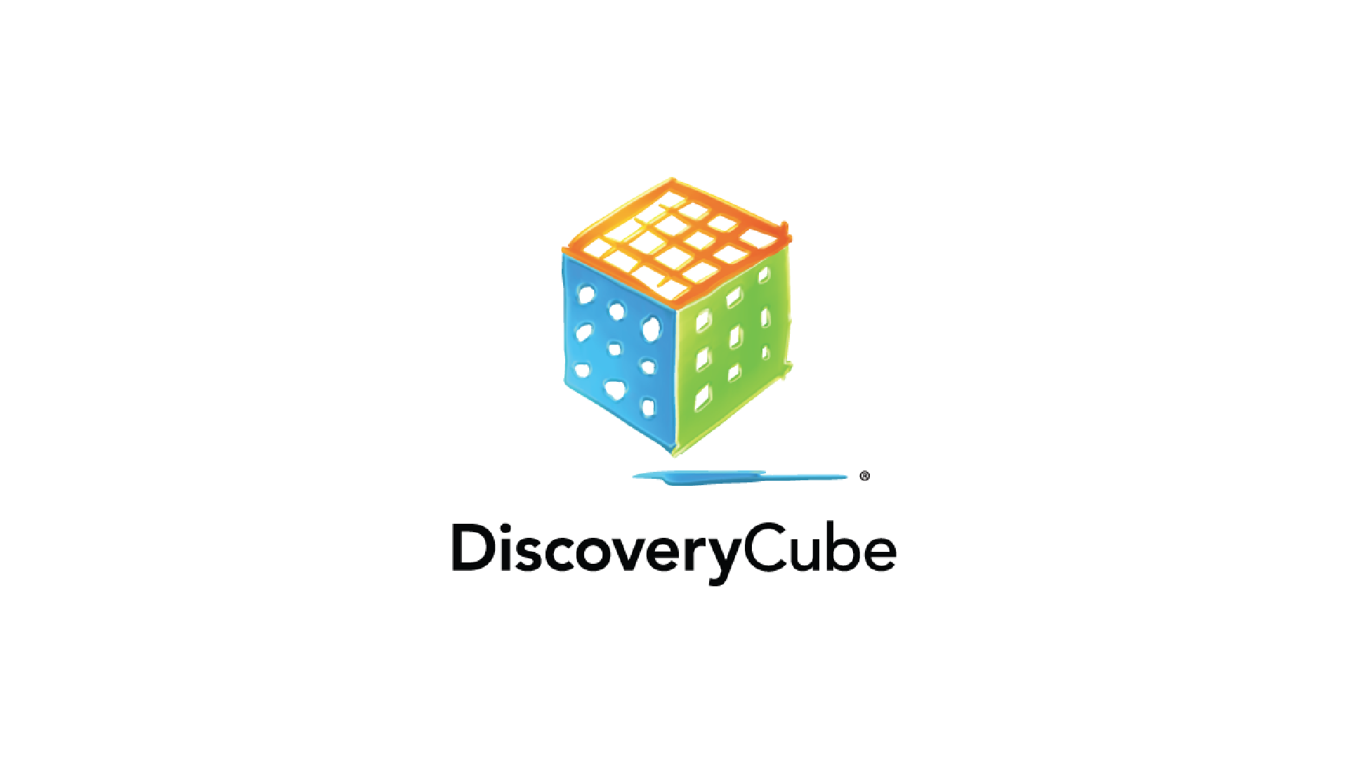 Discovery Cube logo.