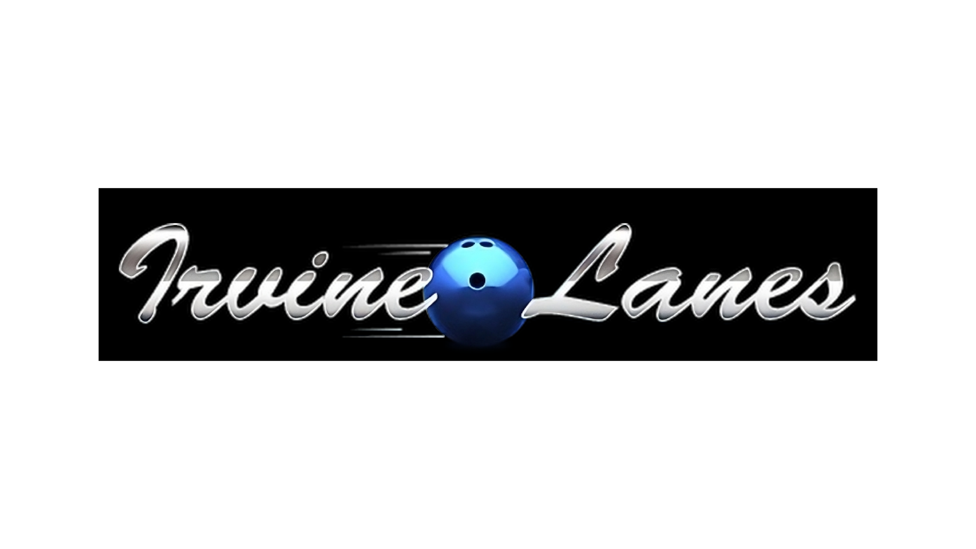 Irvine Lanes logo.