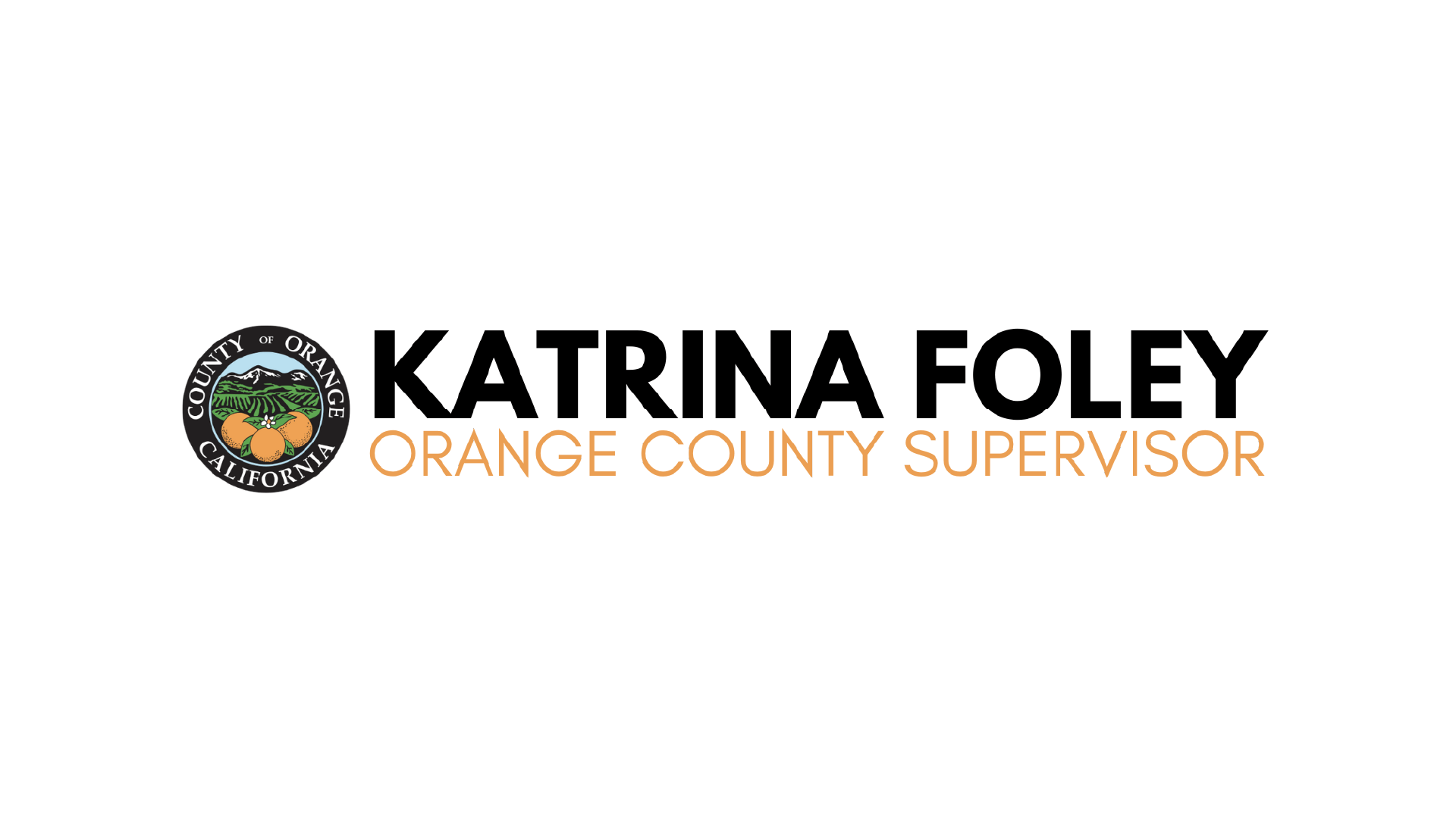 Orange County Supervisor Katrina Foley logo.