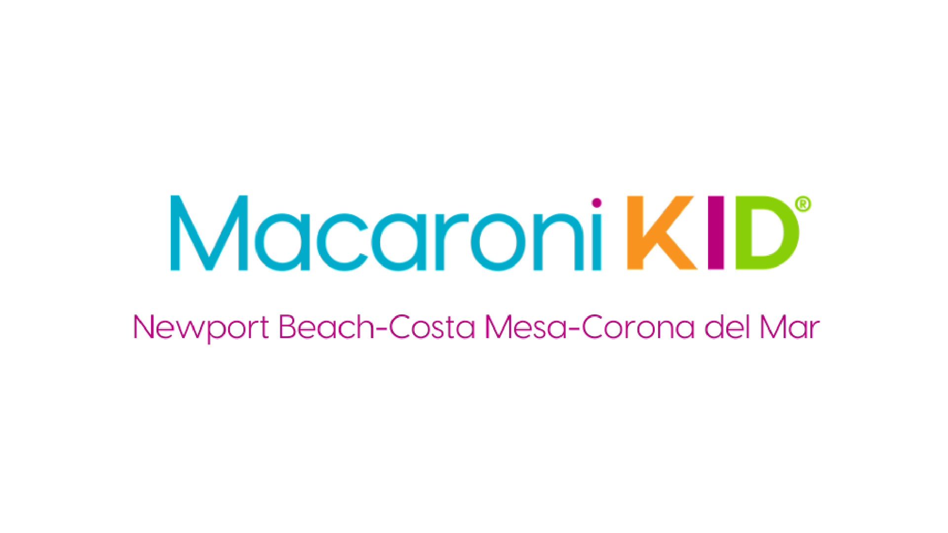 Macaroni Kid logo.