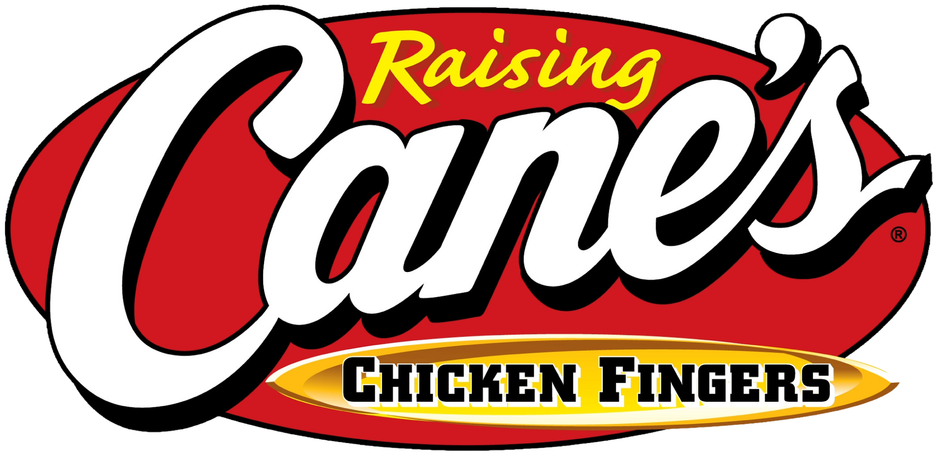 Raising Cane's Chicken Fingers logo.