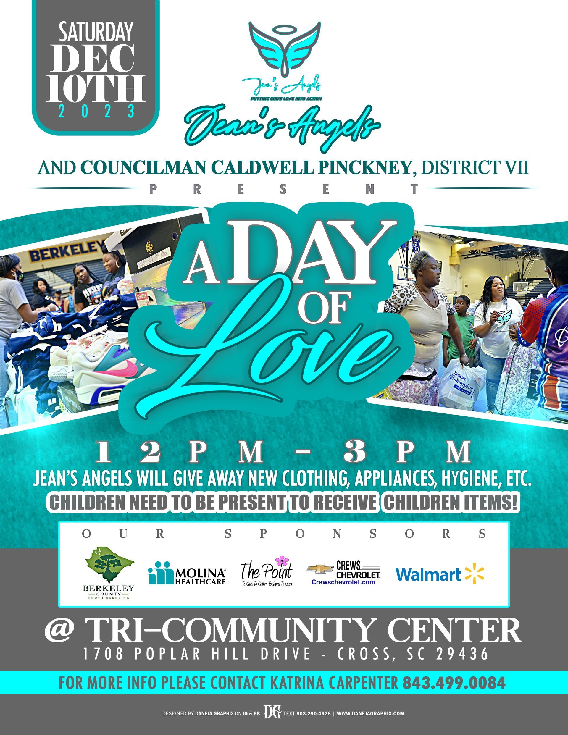 Charleston Community Outreach Giveaways | Jean's Angels