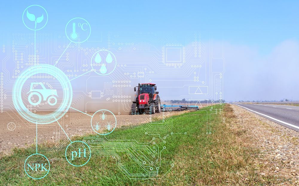 The Concept Of Using Modern Technologies And Agriculture Robot — Frontier Connect in Newtown, QLD