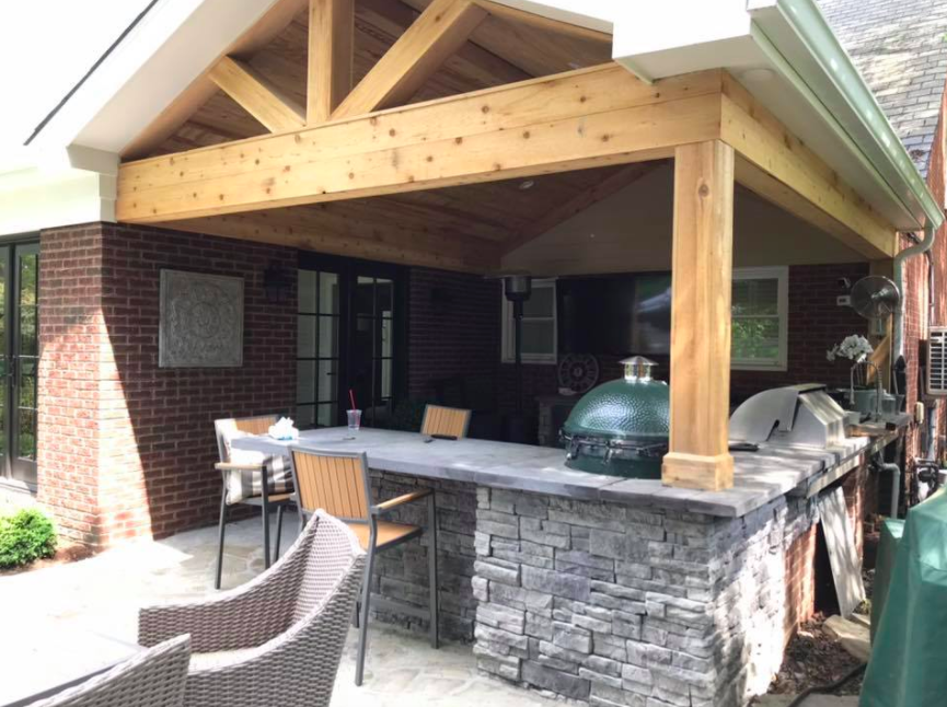 outdoor kitchen contractor company in louisville
