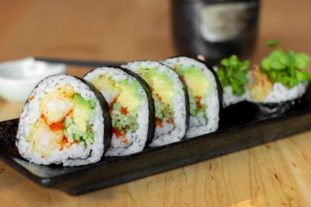 Shrimp Tempura Sushi Rolls