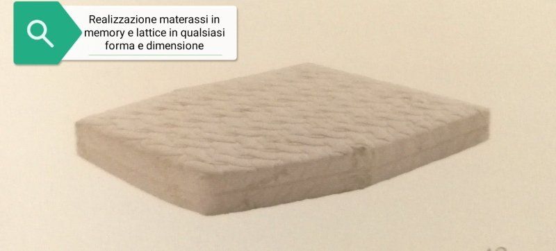 materasso sagomato per divano