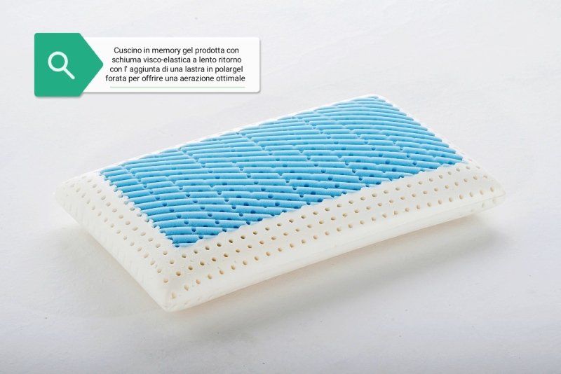 cuscino in memory gel
