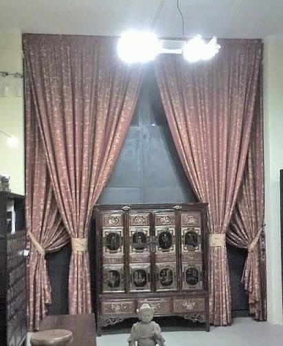 tenda per interni dallo stile classico