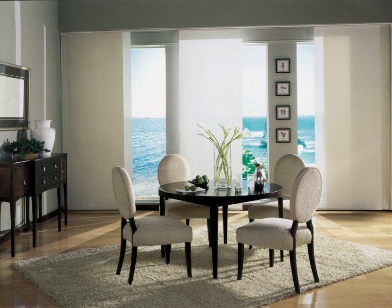 tende tecniche moderne per la sala da pranzo