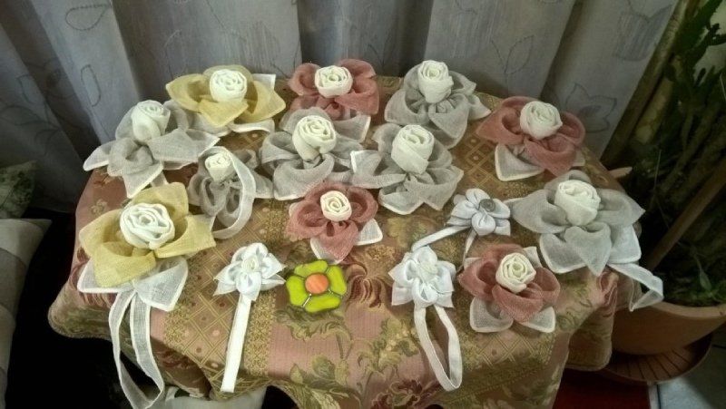 calamite per tende a forma di fiori