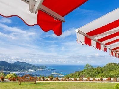 tende da sole in tessuto impermeabile