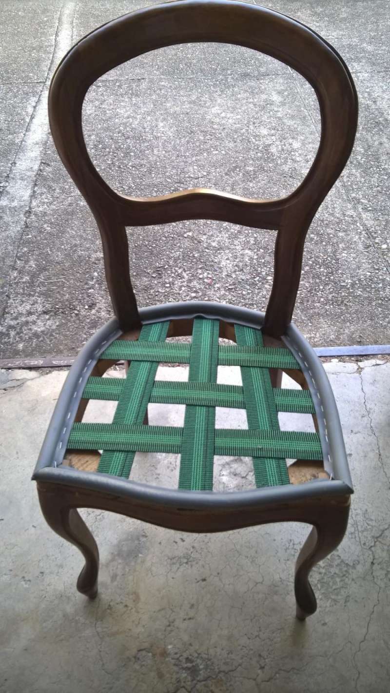 struttura di sedia da rivestire
