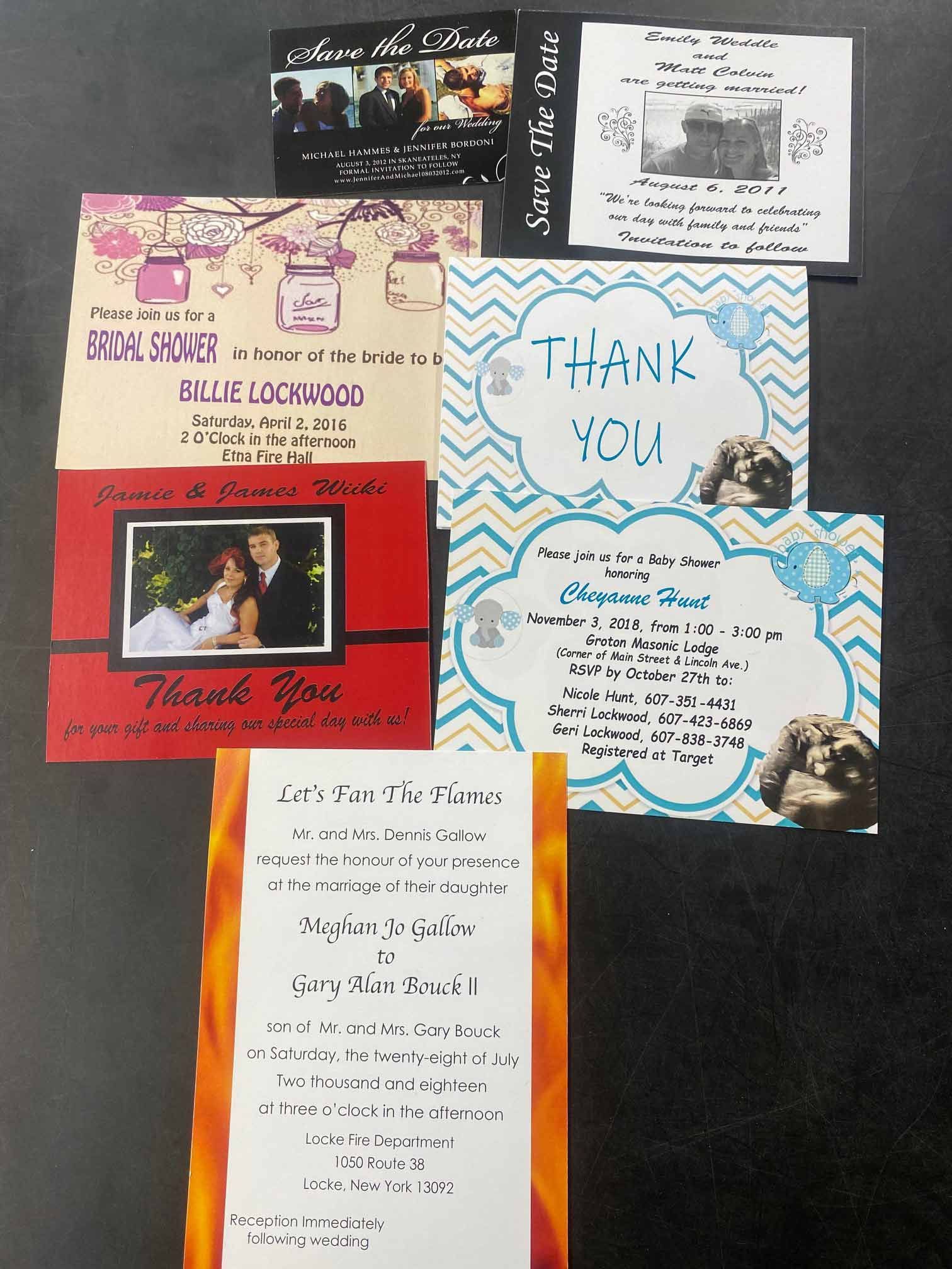 Invitation Card Samples