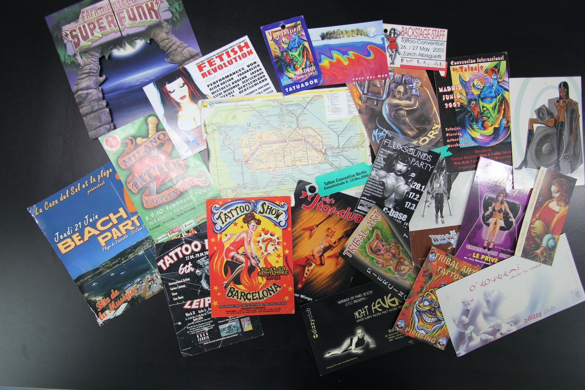 A bunch of art cards including one that says beach party — Cairns Custom T-Shirts In Cairns City, QLD