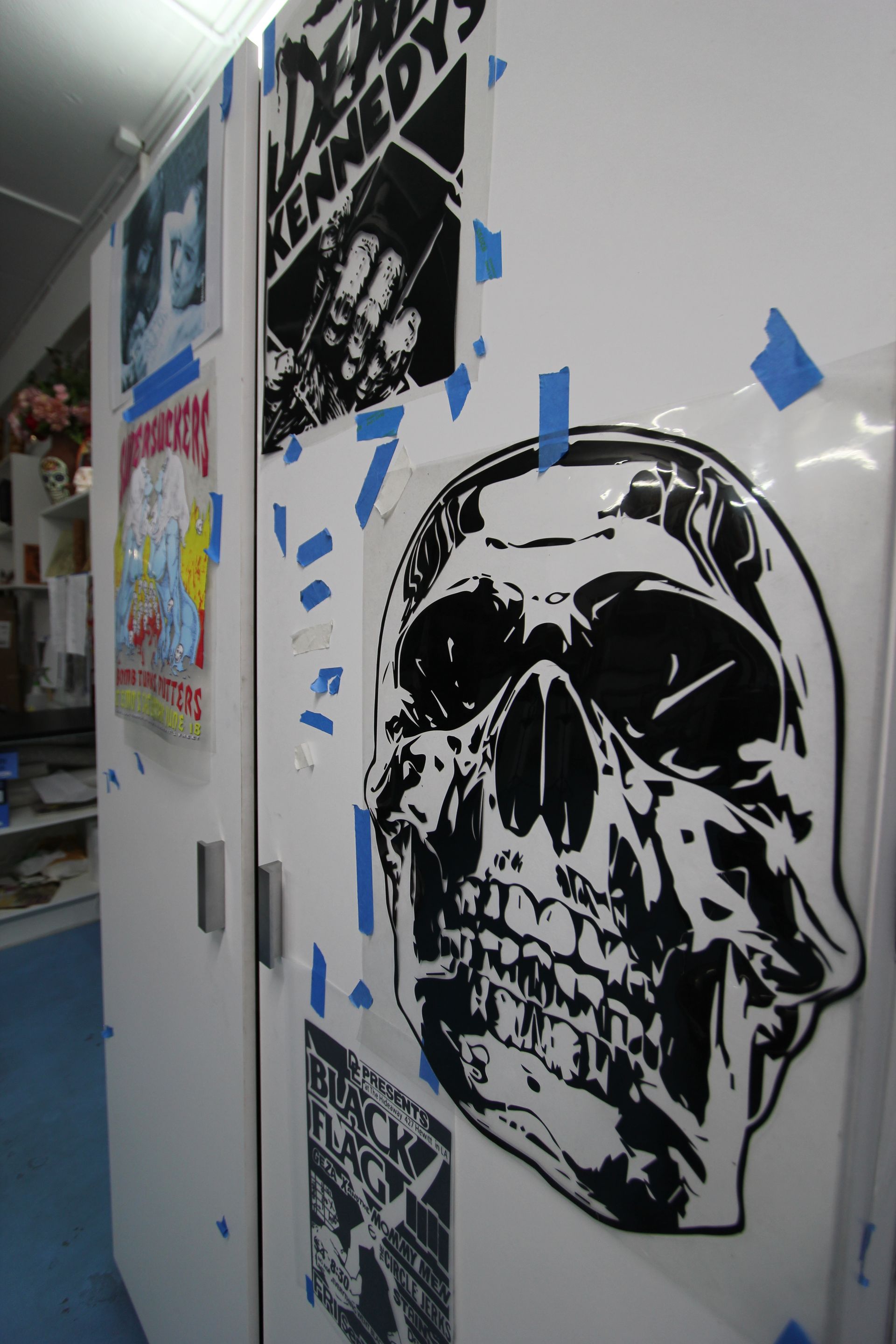 A Black Skull Drawing - Cairns Custom T-Shirts In Cairns City, QLD