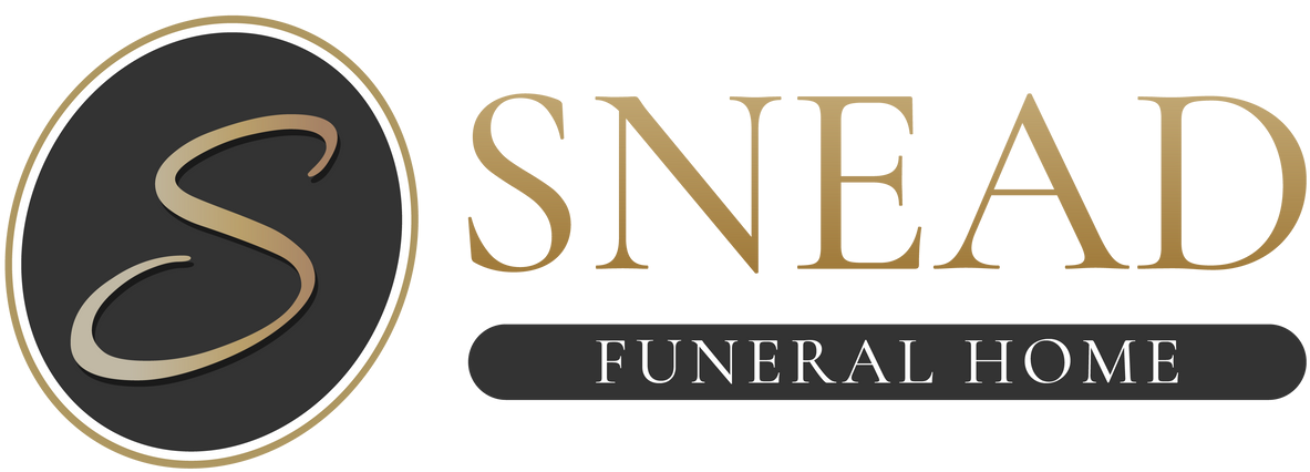 The logo for sample funeral home is shown on a white background.