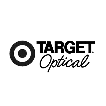 Target Optical logo: a black bullseye and