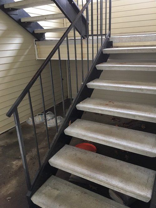 Railing Instep Install