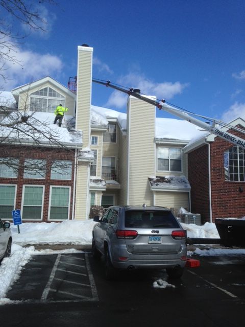 snow & ice dam removal