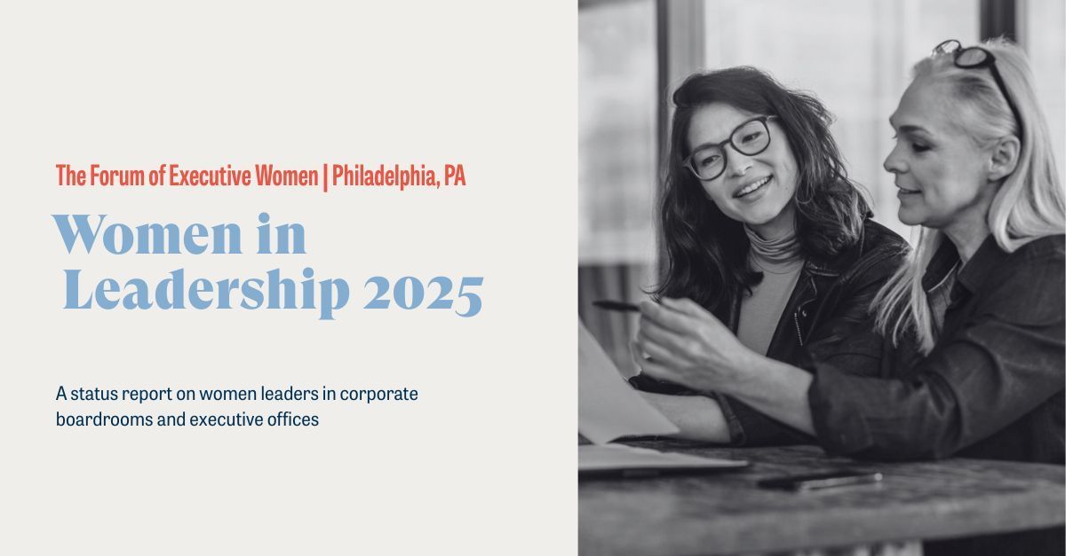 A pay parity report from the forum of executive women