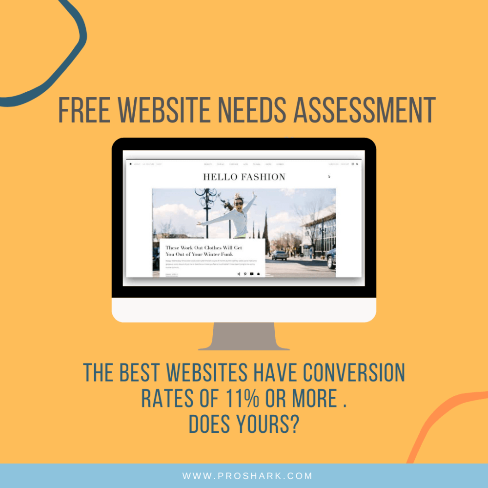 Free website needs assessment the best websites have conversion rates of 11% or more does yours ?