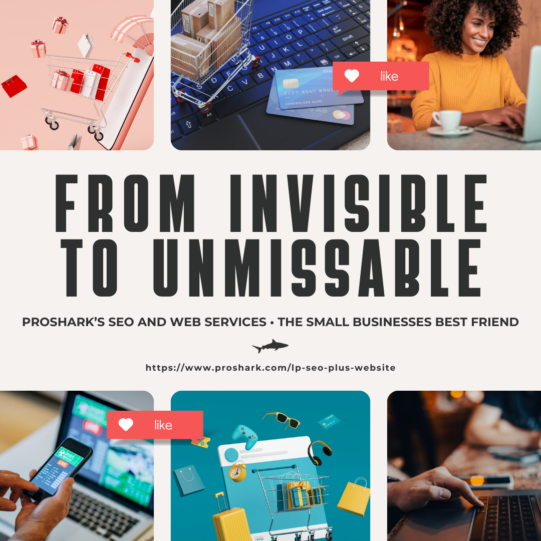 A poster that says from invisible to unmissable
