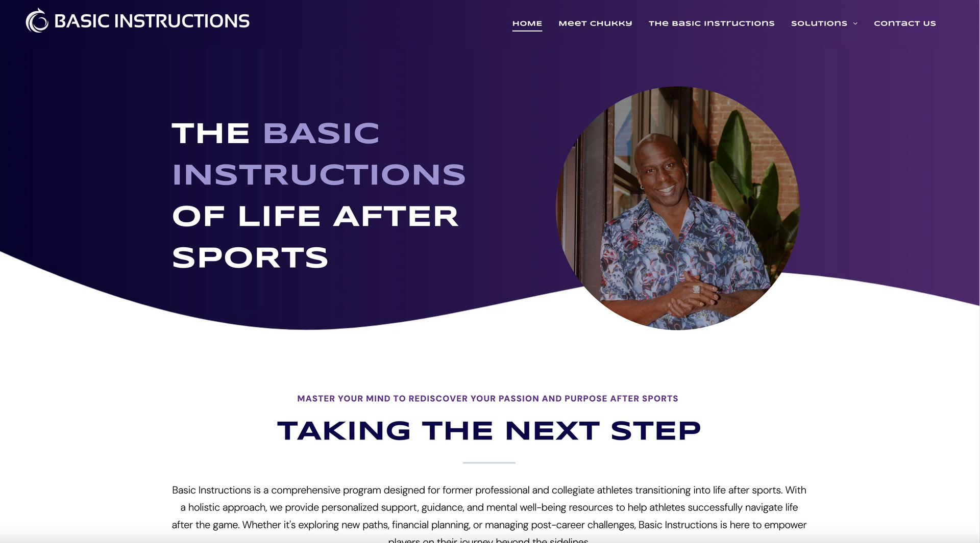 The basic instructions of life after sports taking the next step