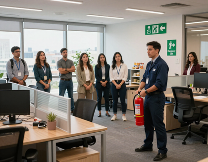 Capacitación en uso de extinguidores