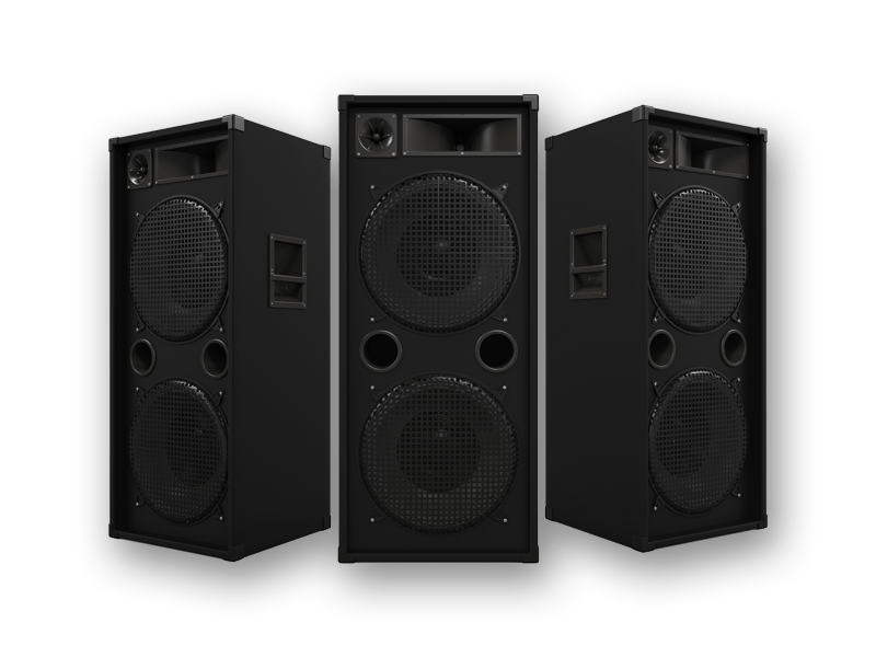 Audio Equipment — Three Big Amplifiers in San Leandro, CA