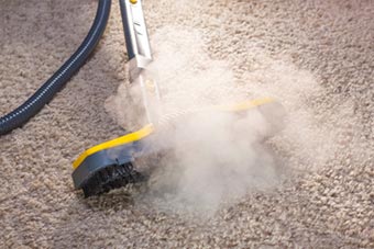 Dry Steam Cleaner in Action - Carpet Cleaning Services in Warrenton, OR