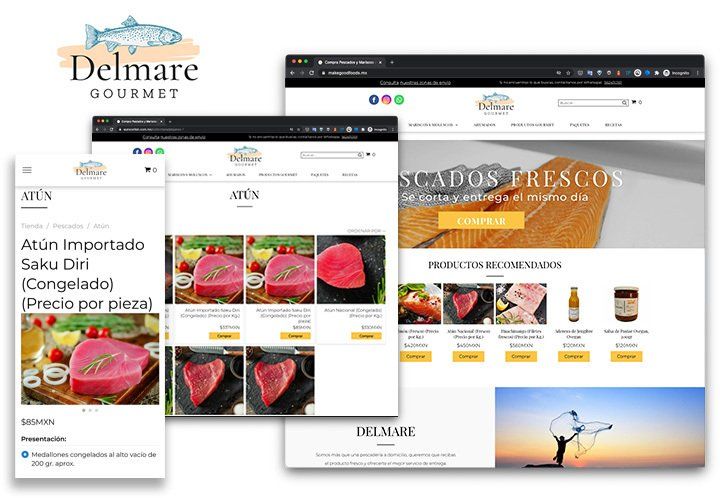 Delmare, venta de pescado y mariscos